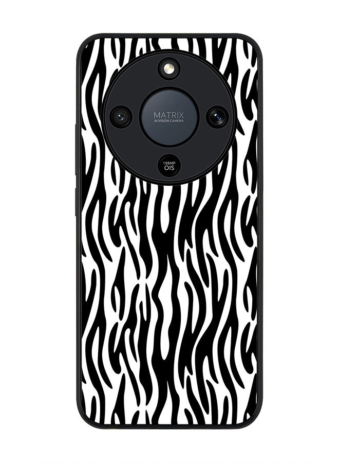 For Honor X9d / Magic8 Lite / X70 Case,Slim fit Camera Protection, Shockproof Thin Phone cover  - Zebra Stripes